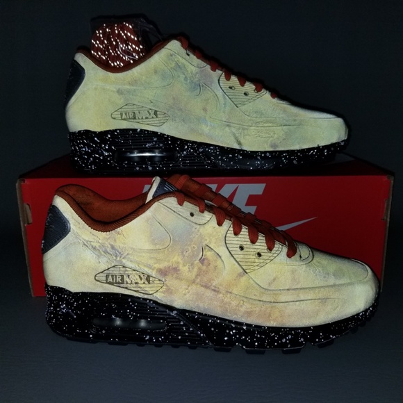 Nike Air Max 90 QS Mars Landing Shoes M 7 / W 8.5 - Picture 2 of 8